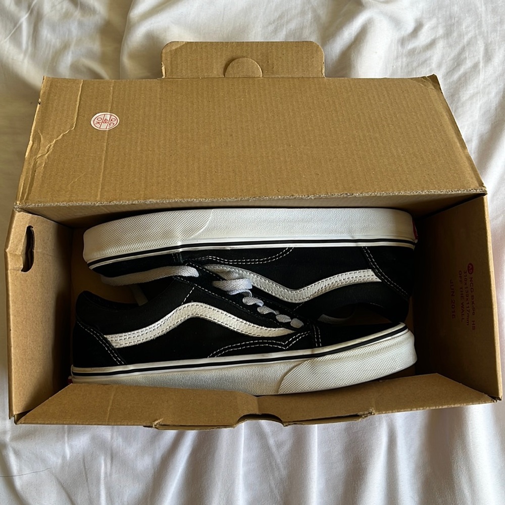 Black/White Old Skool Vans